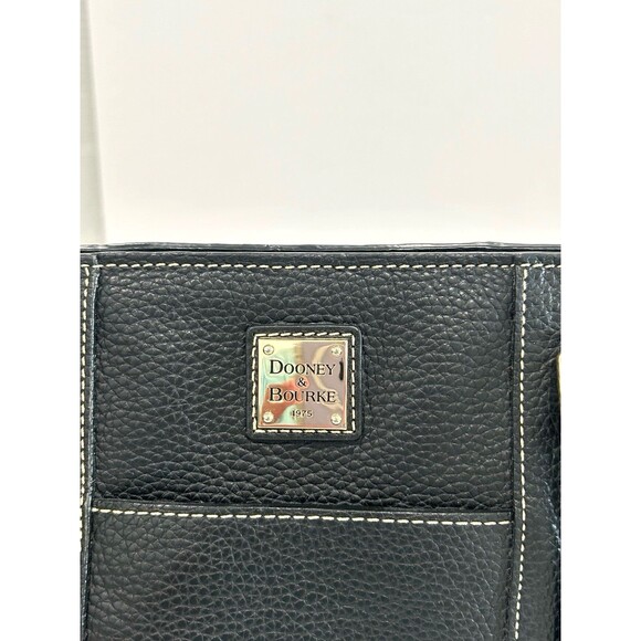 Dooney & Bourke Handbag Women’s Black Lexington Leather Pebble Grain - Picture 2 of 12